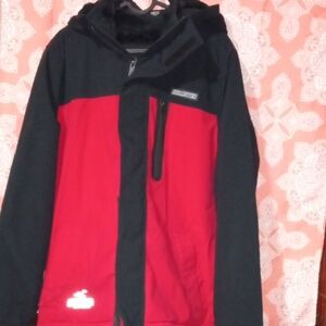 Hollister Red and Black Jacket